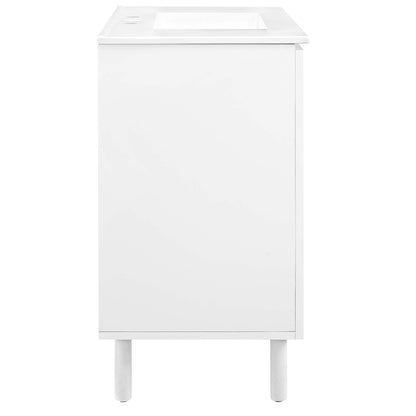 Calla 36" Perforated Metal Bathroom Vanity