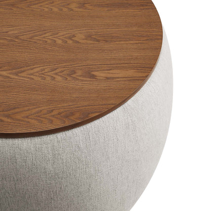 Colbie Fabric Upholstered Storage Ottoman