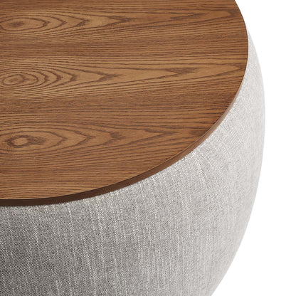 Colbie Fabric Upholstered Storage Ottoman