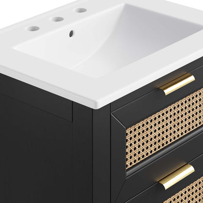 Dixie 24” Solid Wood Bathroom Vanity