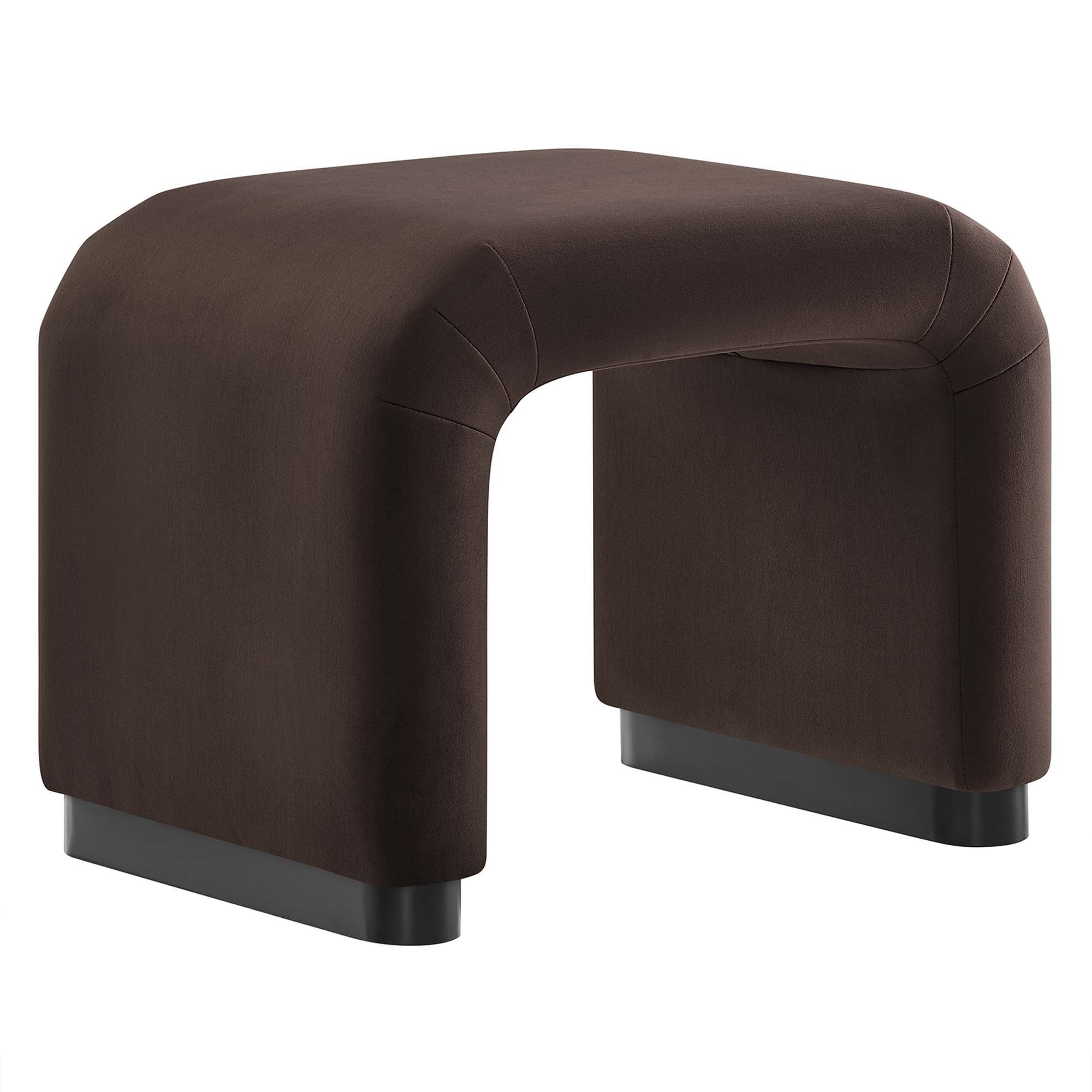 Koda Performance Velvet Waterfall Stool