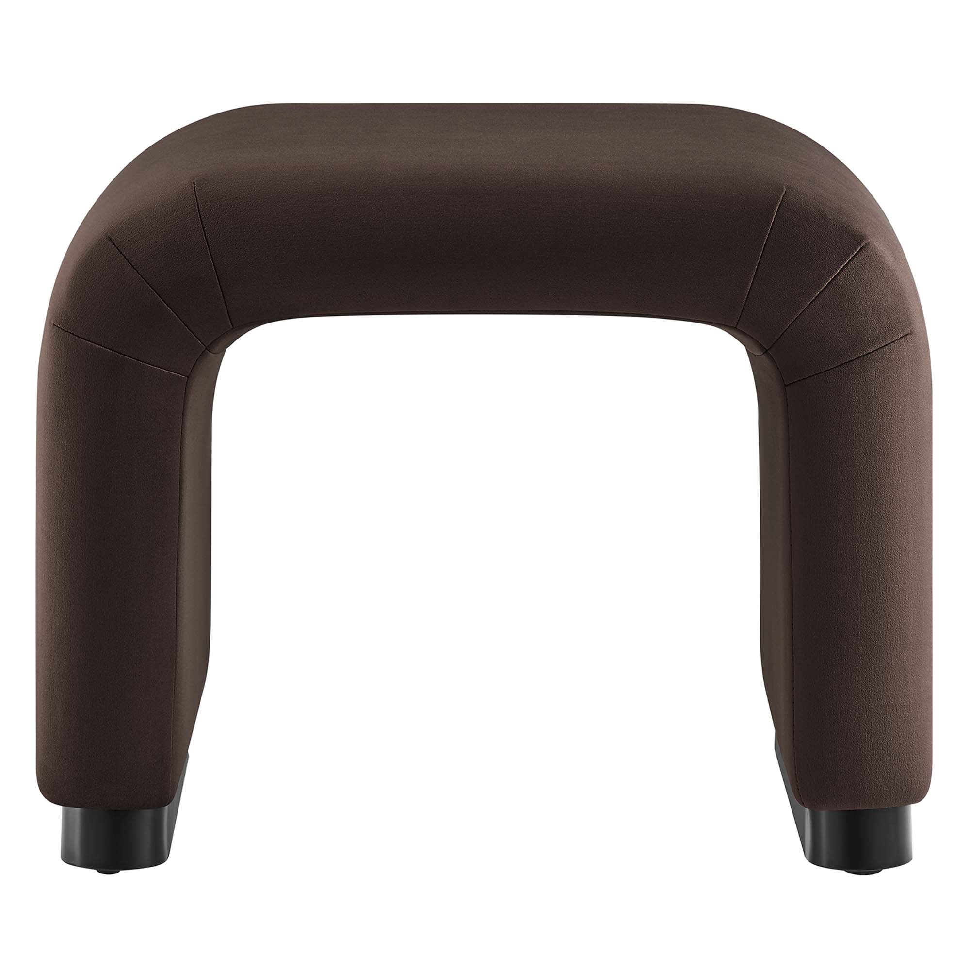 Koda Performance Velvet Waterfall Stool