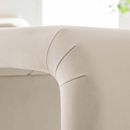 Koda Performance Velvet Waterfall Stool