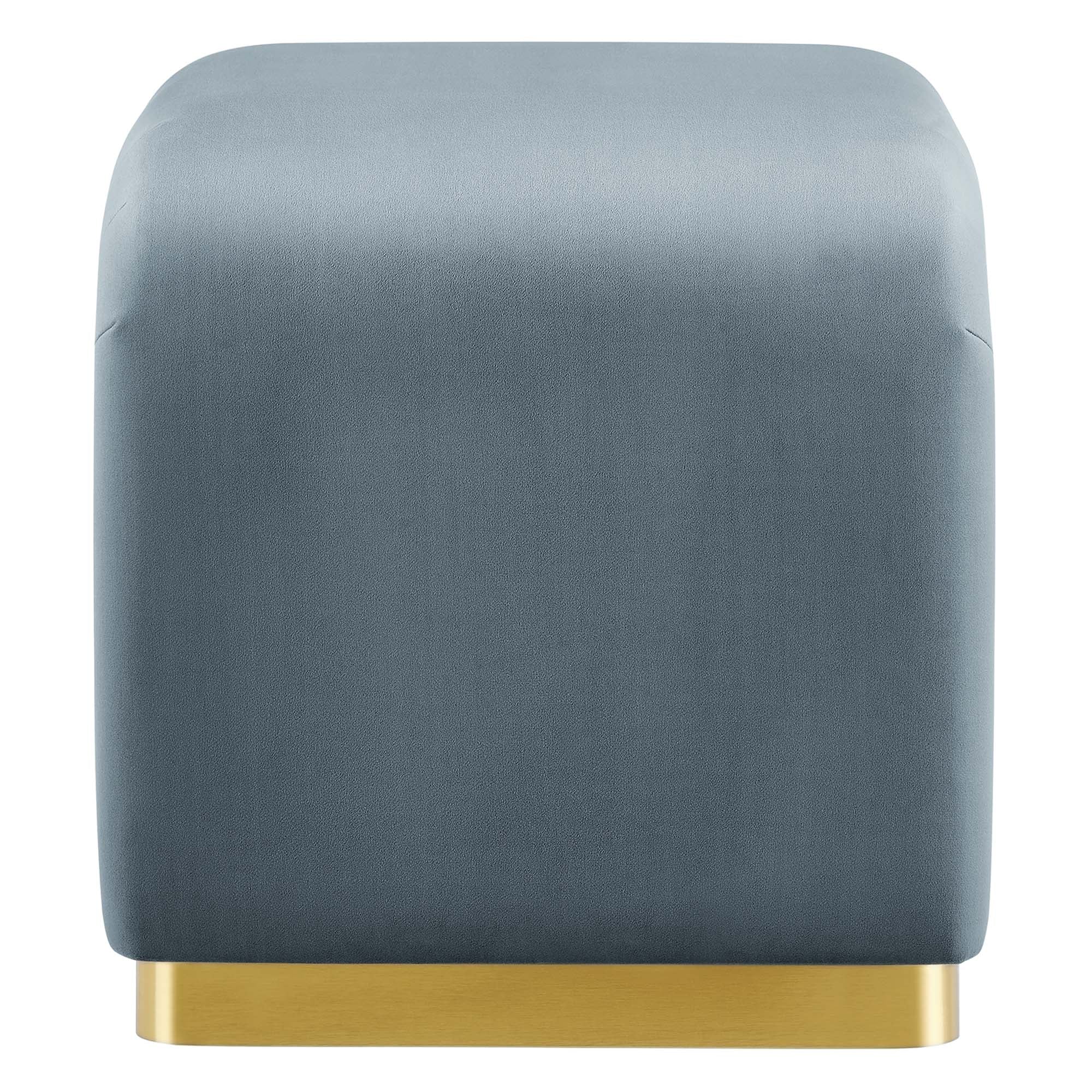 Koda Performance Velvet Waterfall Stool