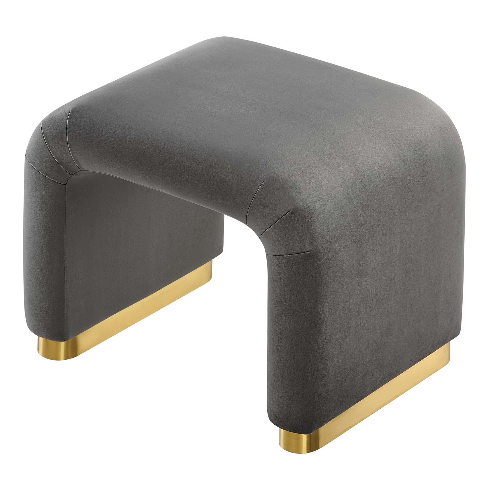 Koda Performance Velvet Waterfall Stool