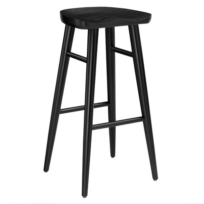 Stetson Backless Wood Bar Stools - Set of 2