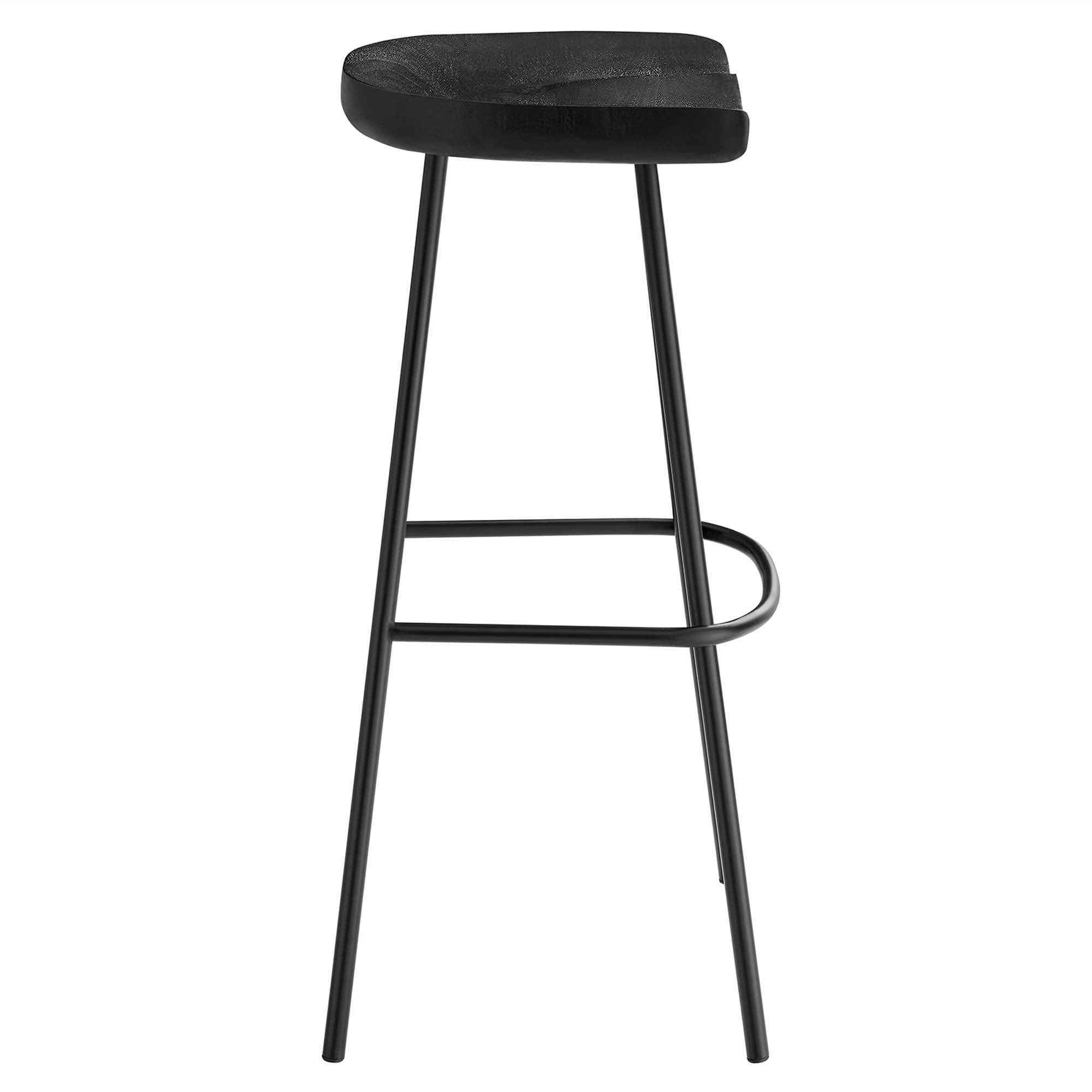 Concord Backless Wood Bar Stools - Set of 2