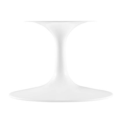 Lippa 36” Round Artificial Travertine  Coffee Table