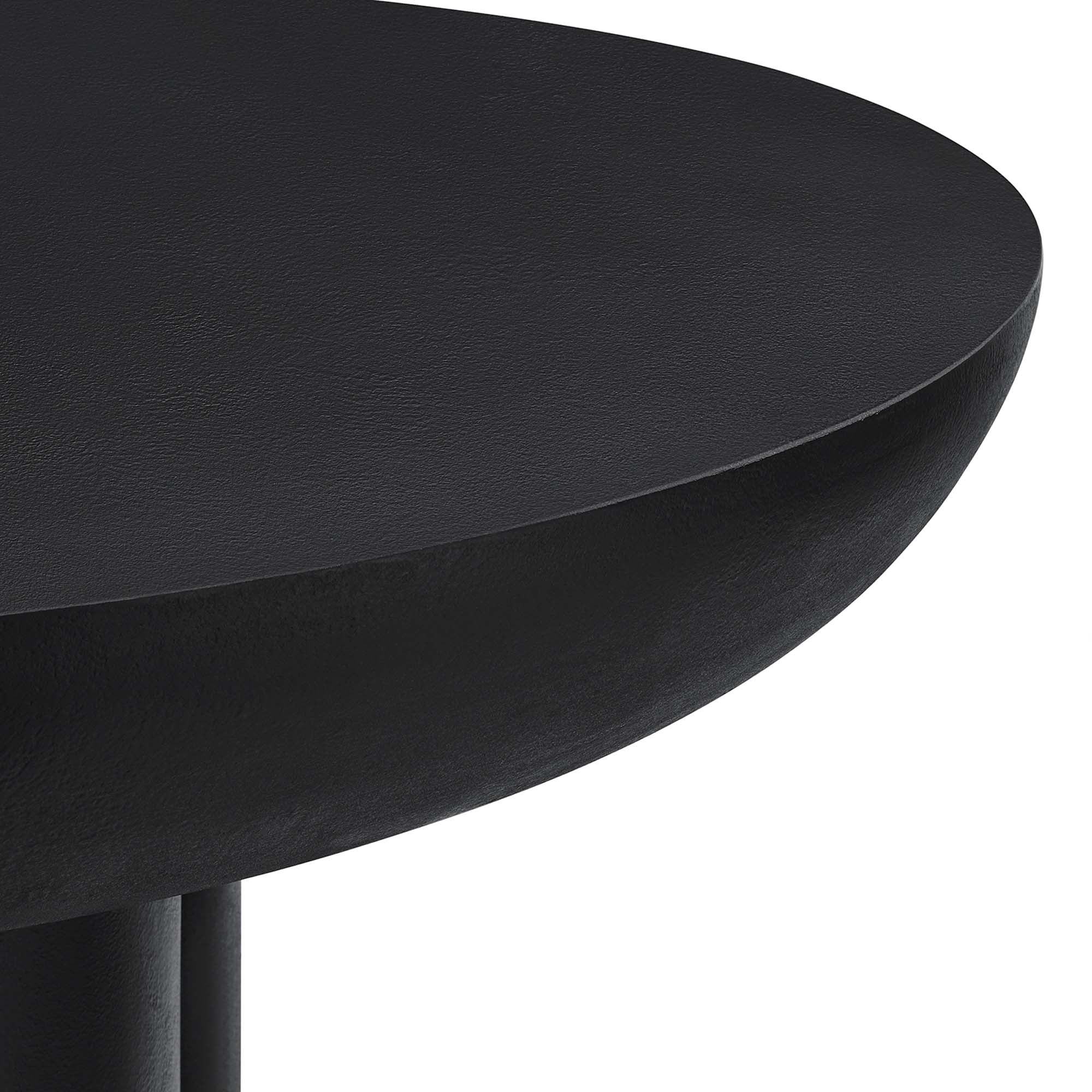 Caspian 40" Round Concrete Dining Table