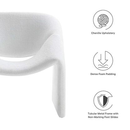 Dolly Chenille Upholstered Accent Chair