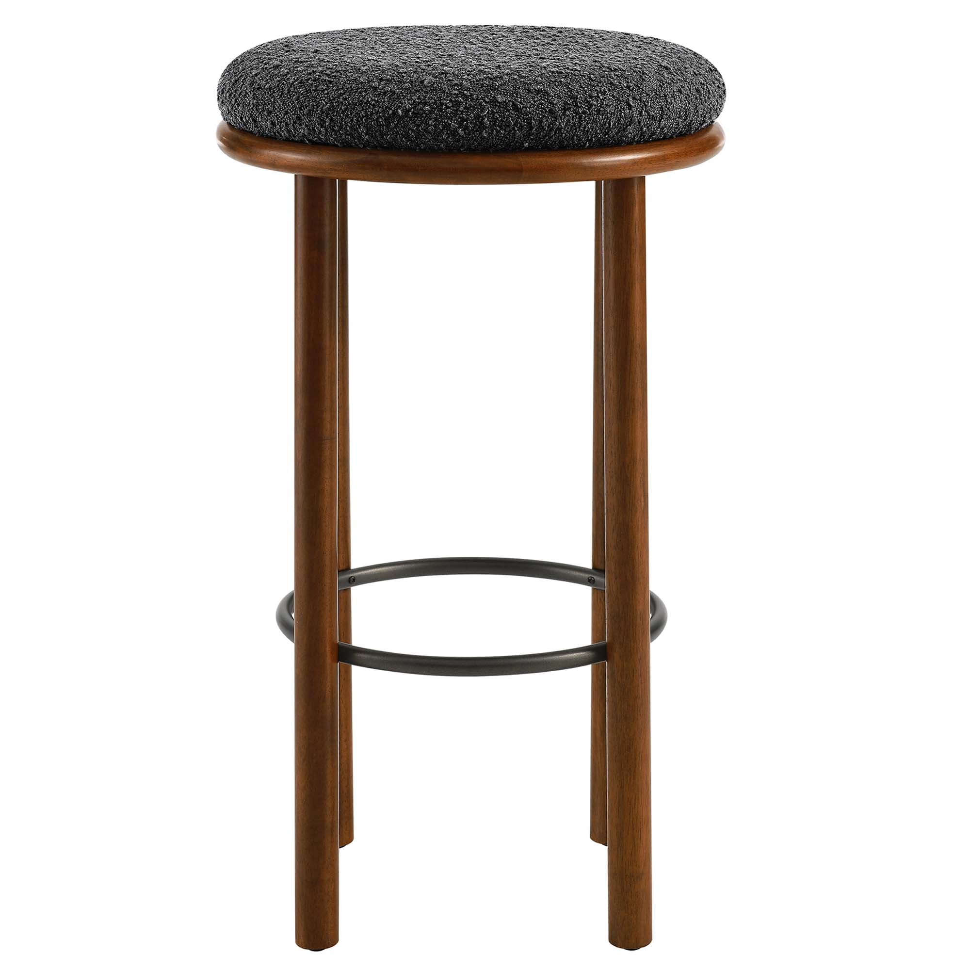 Fable Boucle Fabric Bar Stools - Set of 2