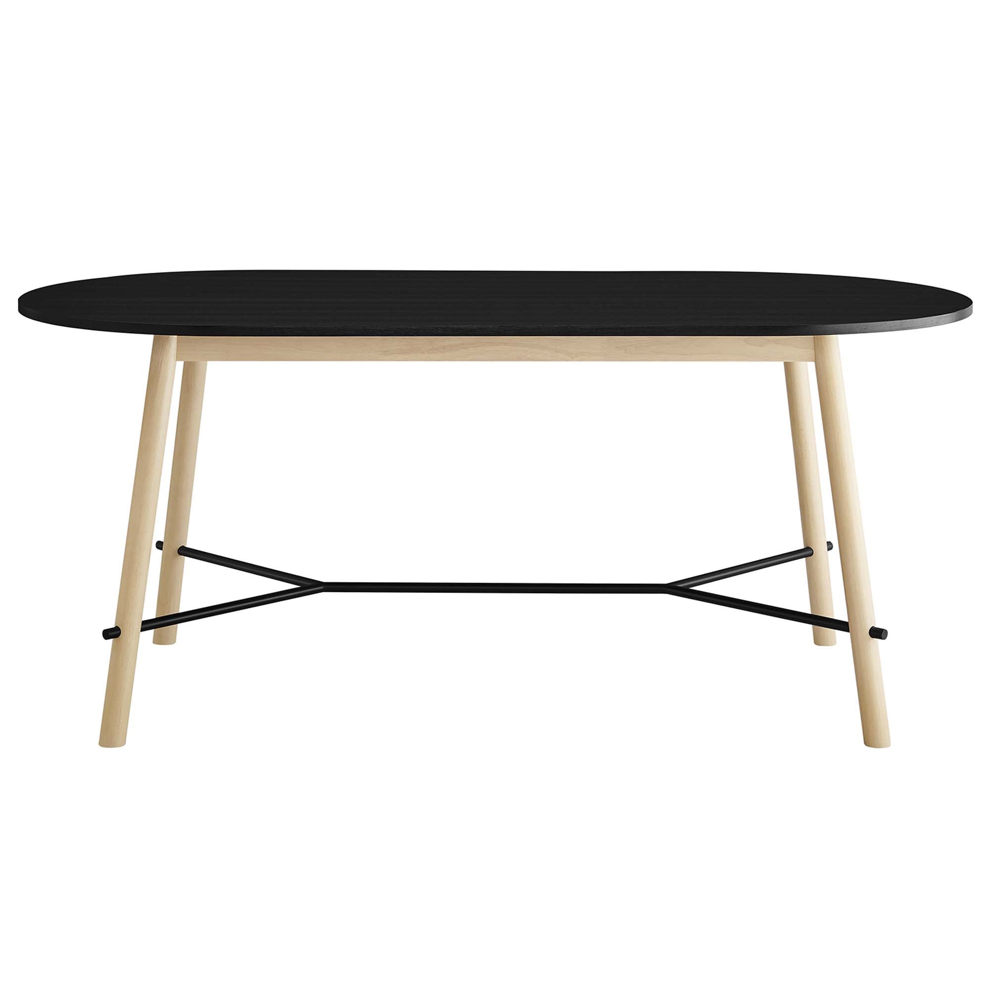 Infuse 71" Wood Grain Dining Table