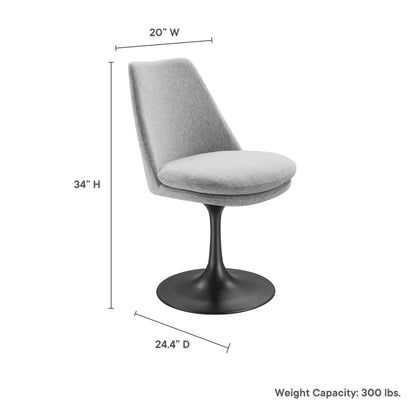 Tulip Style Swivel Dining Chair