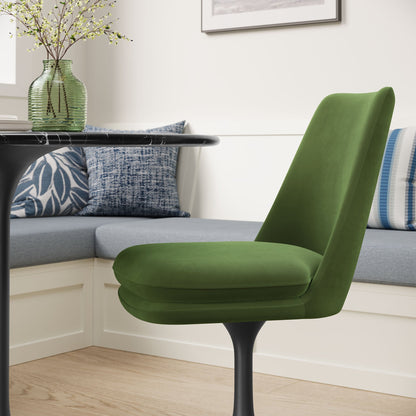 Tulip Style Swivel Dining Chair