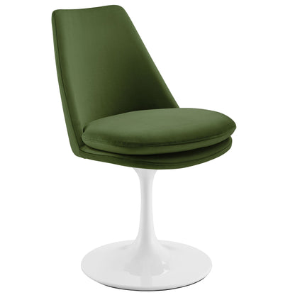 Tulip Style Swivel Dining Chair