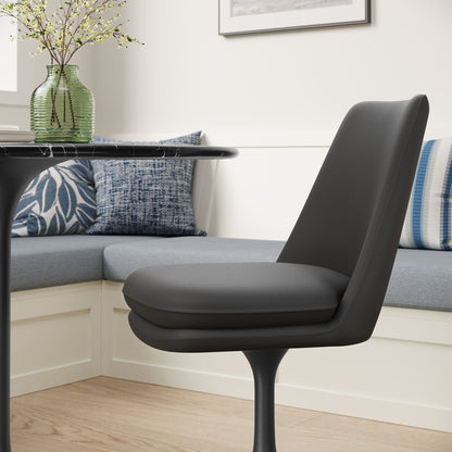 Tulip Style Swivel Dining Chair