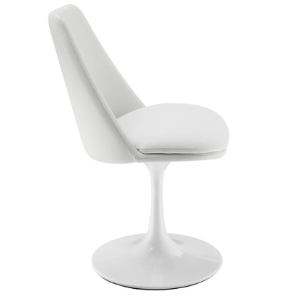 Tulip Style Swivel Dining Chair