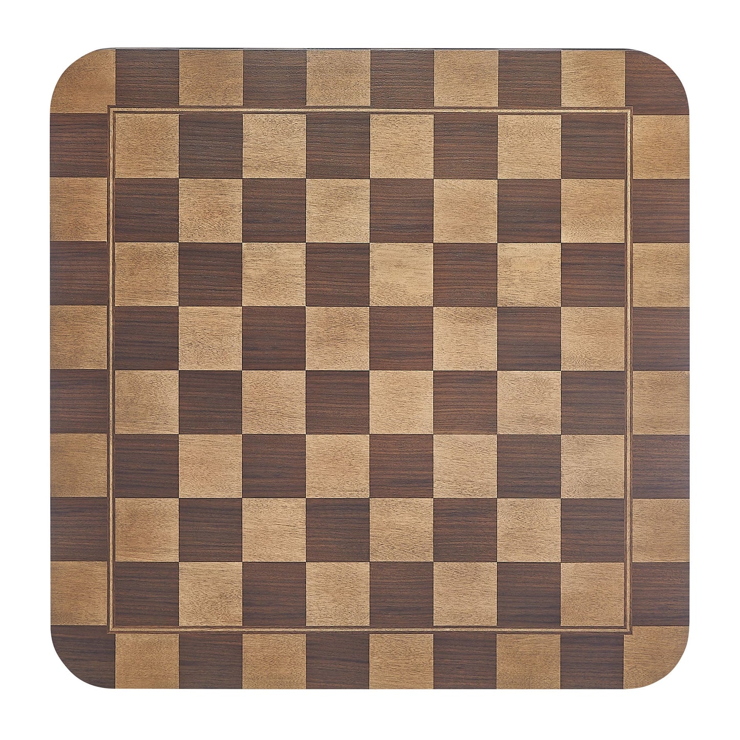 Oscar 36 Inch Square Checkered Dining Table