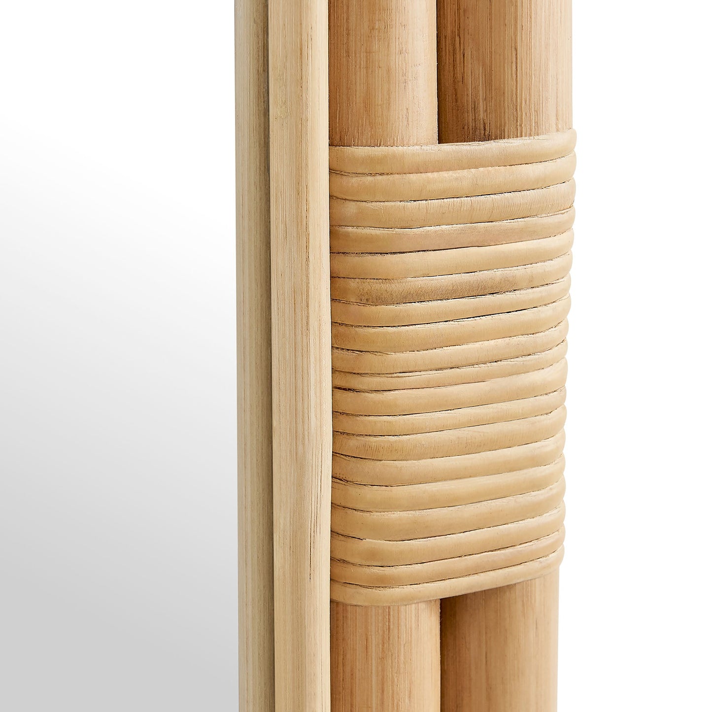 Corsica Oval Rattan Wall Mirror