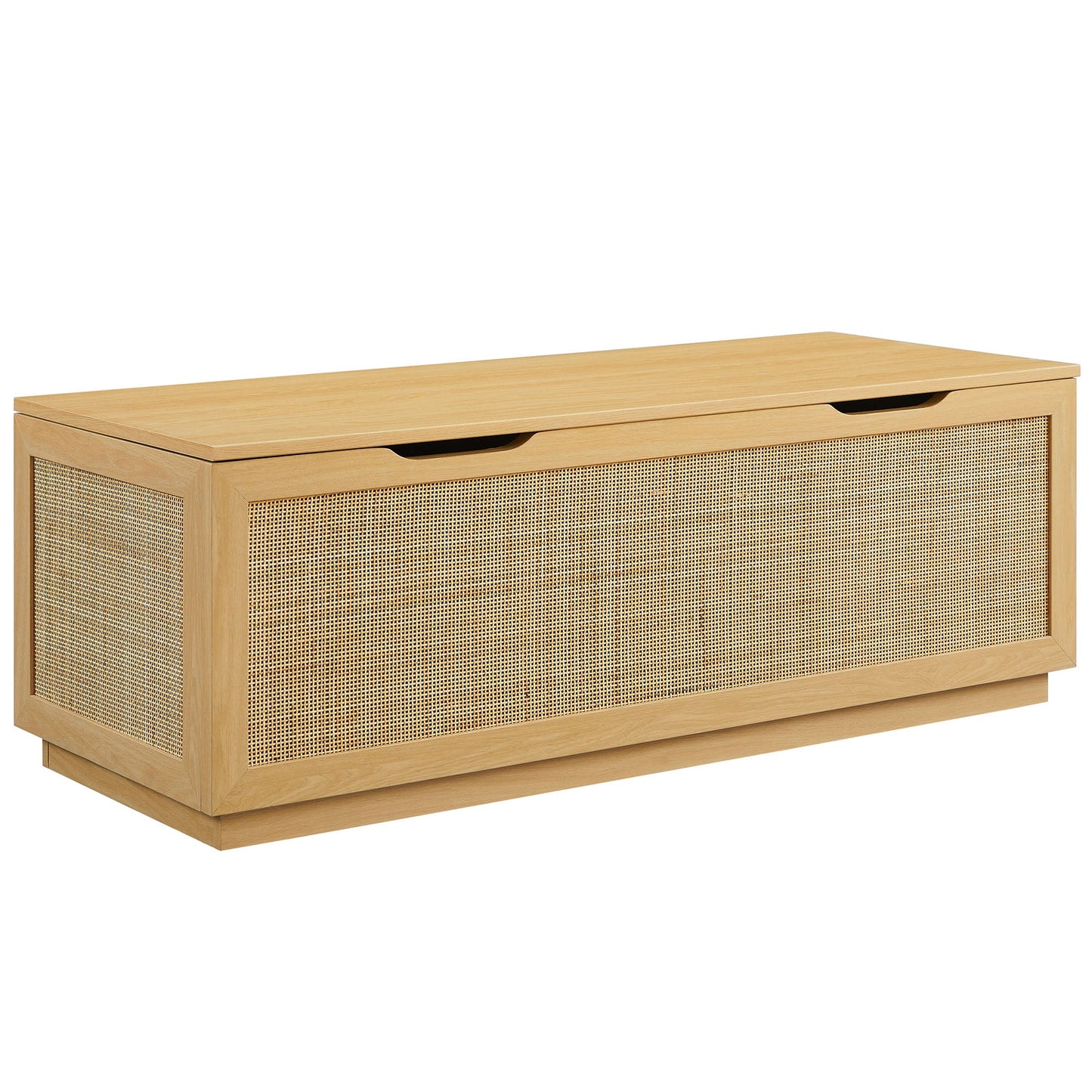 Soma Fluted 3-in-1 Hall Tree With Storage Bench and Coat Rack