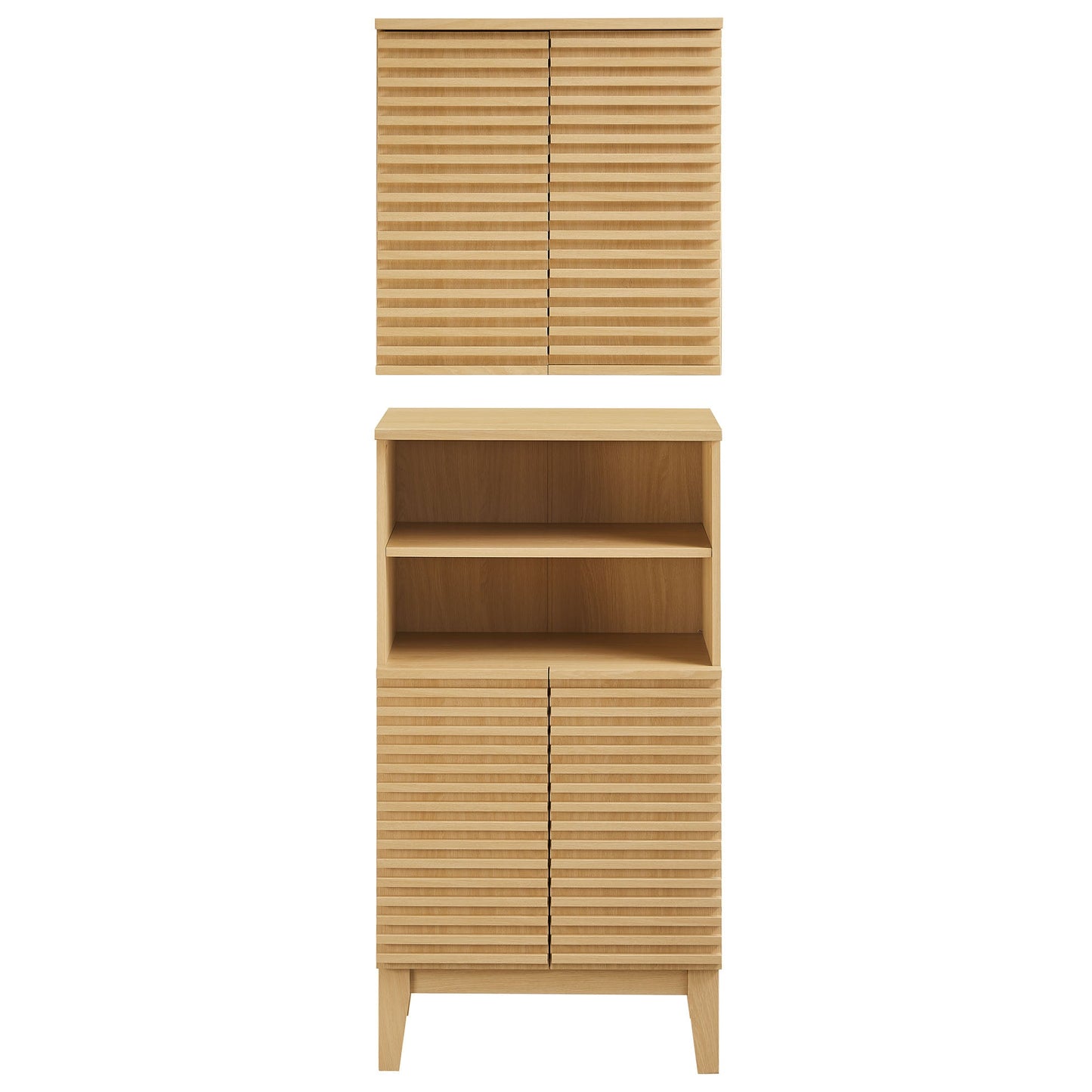 Render Bathroom Cabinet Set