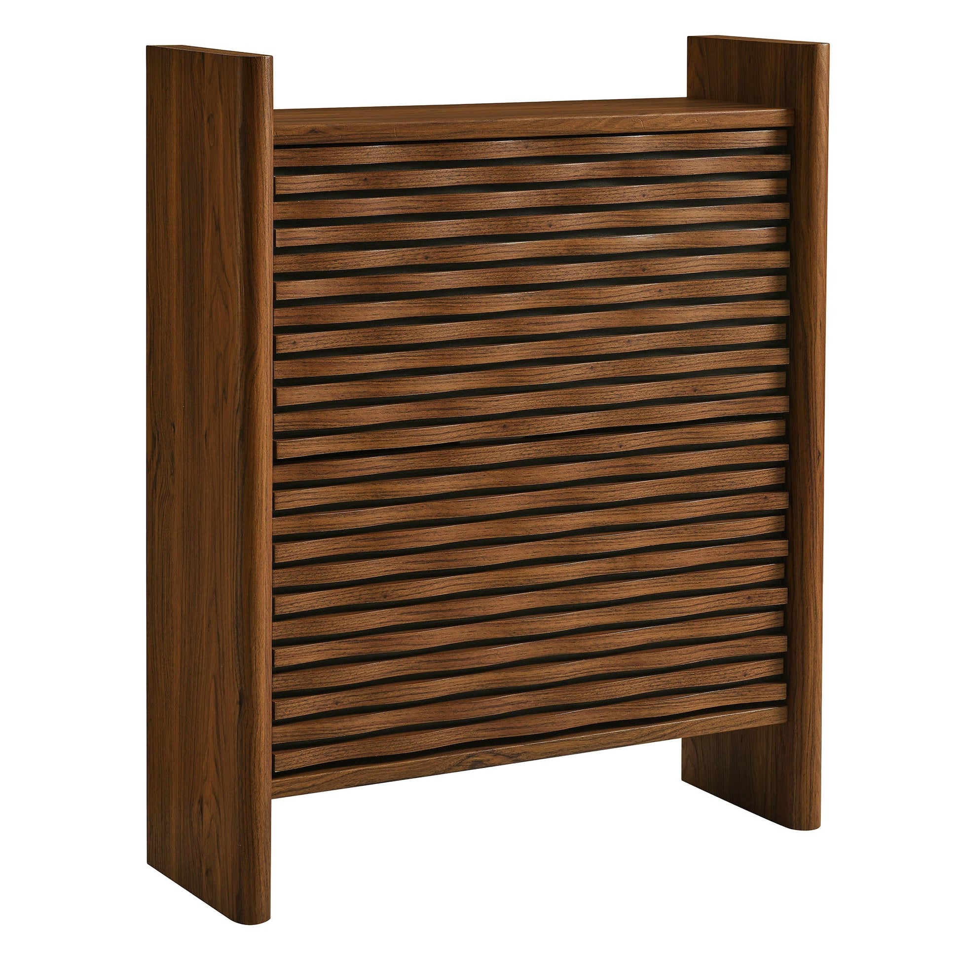 Emric Wave Shoe Cabinet