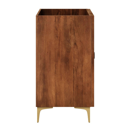 Vernon 30" Fluted Wood Vanity Cabinet Without Sink