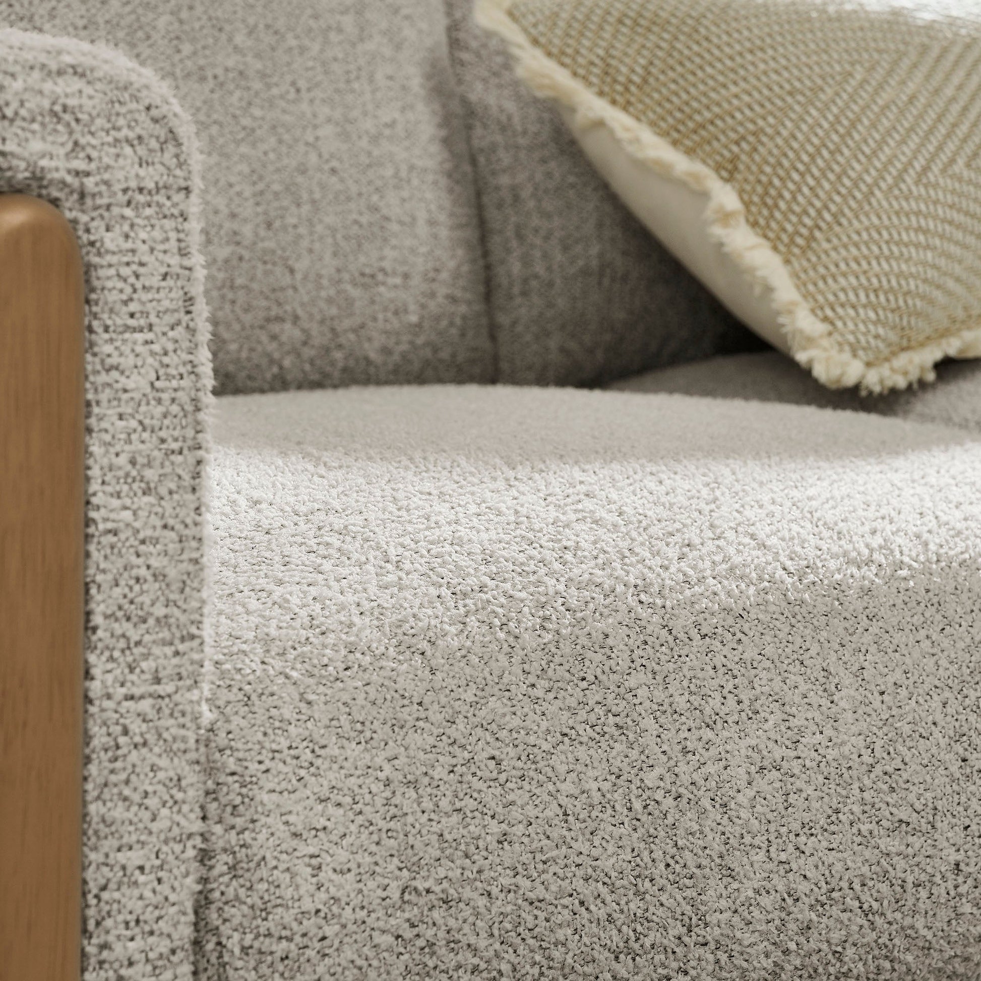 Hawken Boucle Fabric Accent Armchair