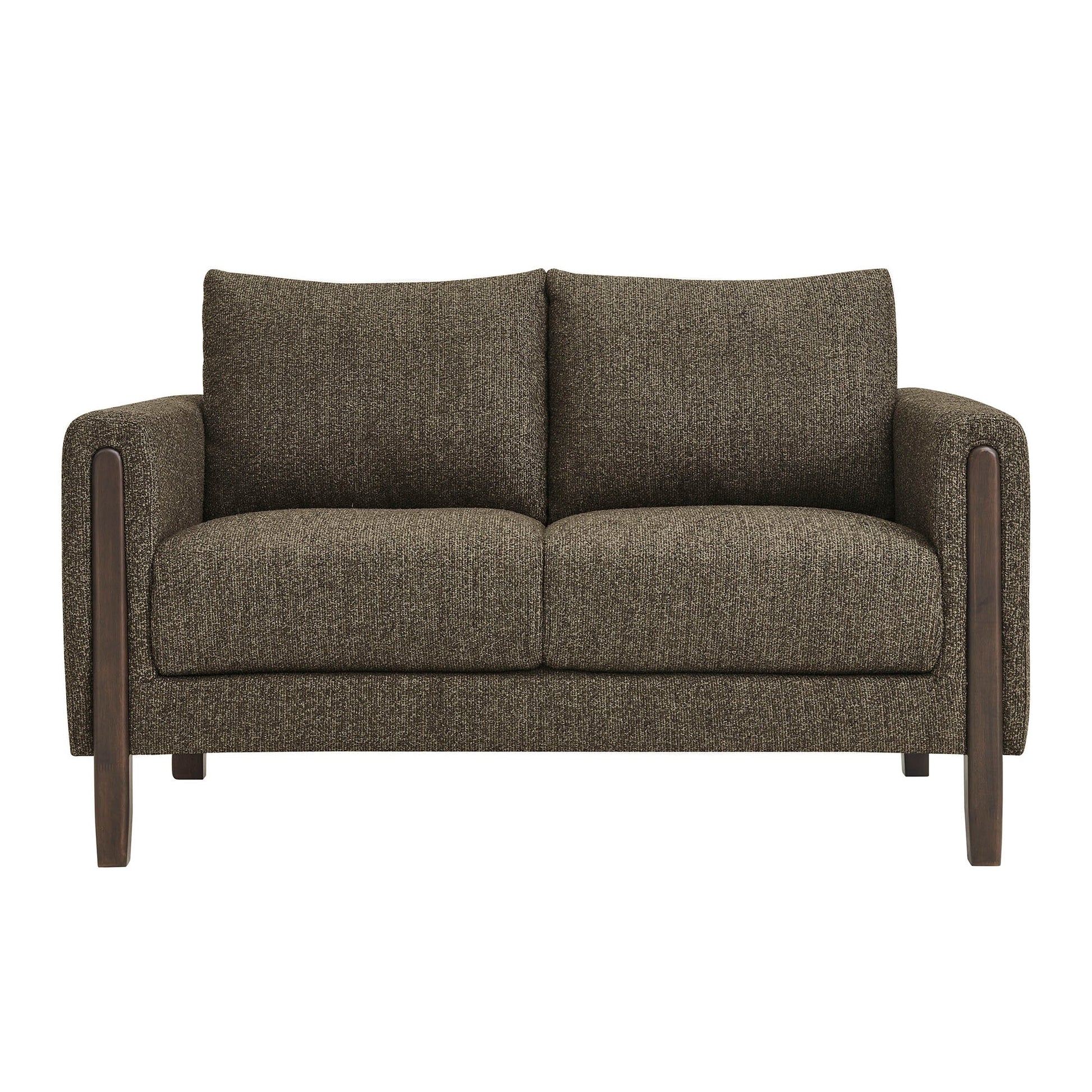 Hawken Boucle Fabric Loveseat