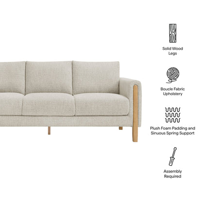 Hawken Boucle Fabric Sofa