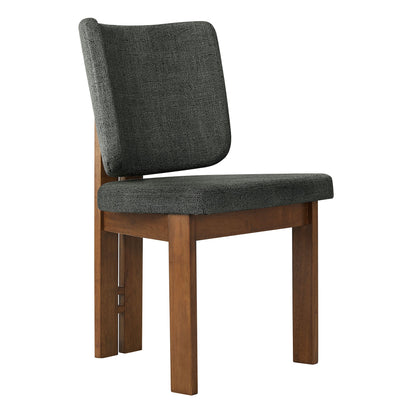 Alba Armless Upholstered Dining Chairs Set Of 2