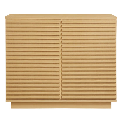 Render 2-Door Fluted Accent Cabinet
