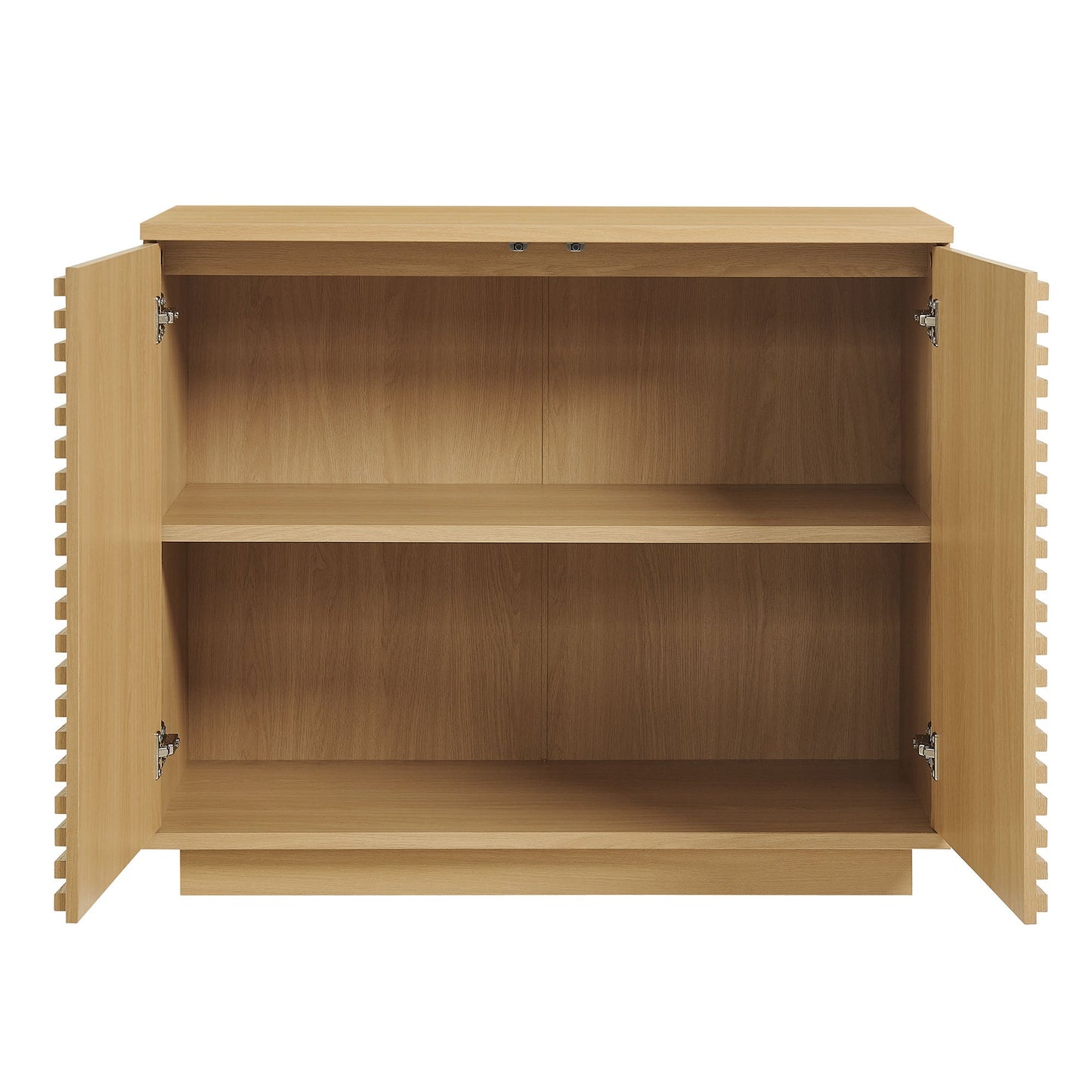 Render 2-Door Fluted Accent Cabinet