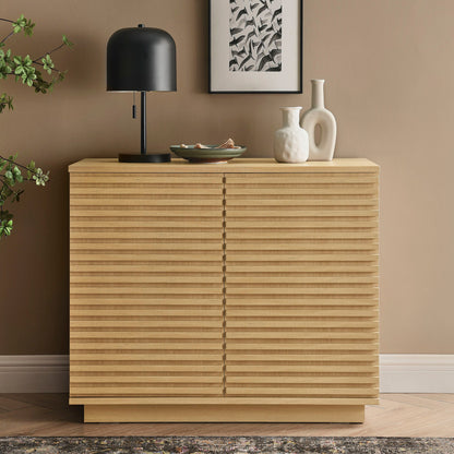 Render 2-Door Fluted Accent Cabinet