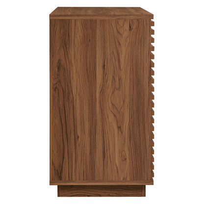 Render 2-Door Fluted Accent Cabinet