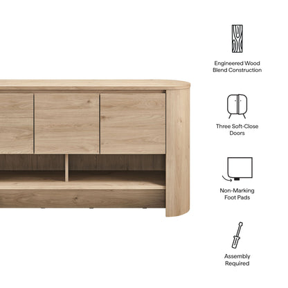 Duval 62 Inch Oval Sideboard