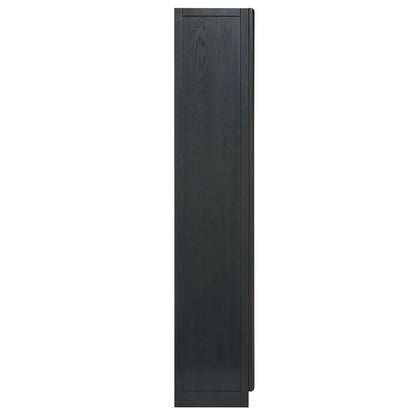 Anwen Solid Wood and Glass Display Cabinet