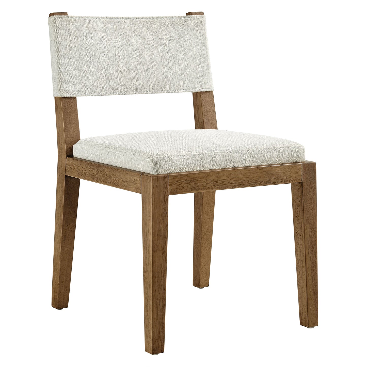 Calder Fabric Upholstered Wood Armless Dining Chair