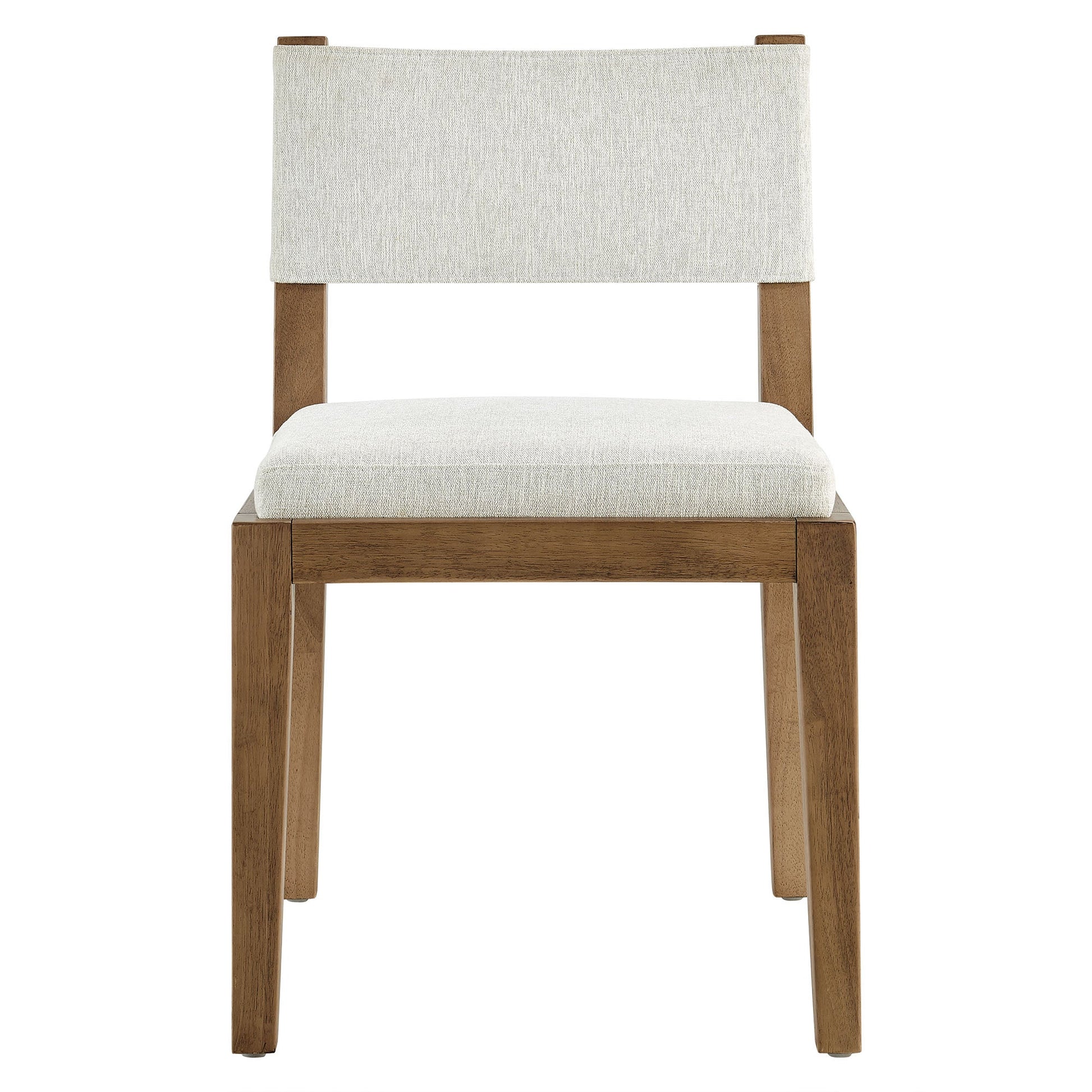 Calder Fabric Upholstered Wood Armless Dining Chair