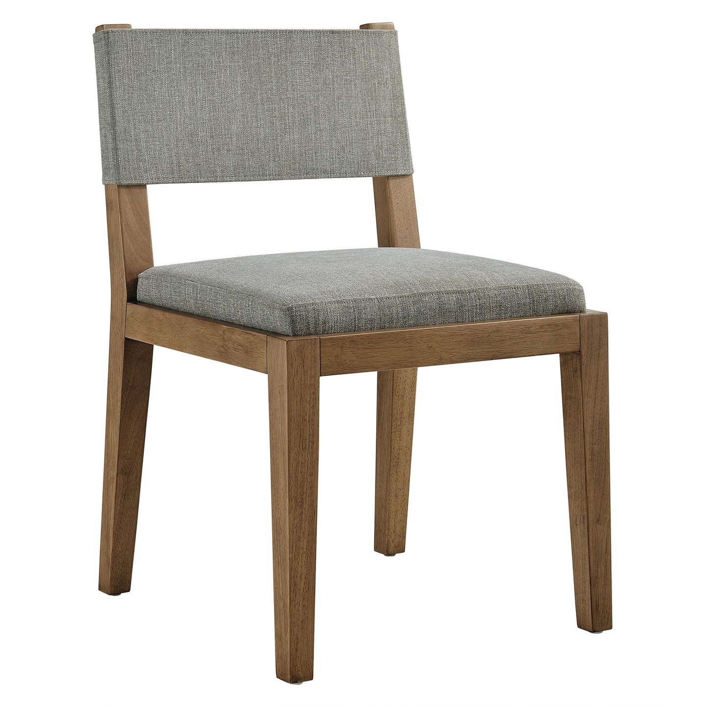 Calder Fabric Upholstered Wood Armless Dining Chair