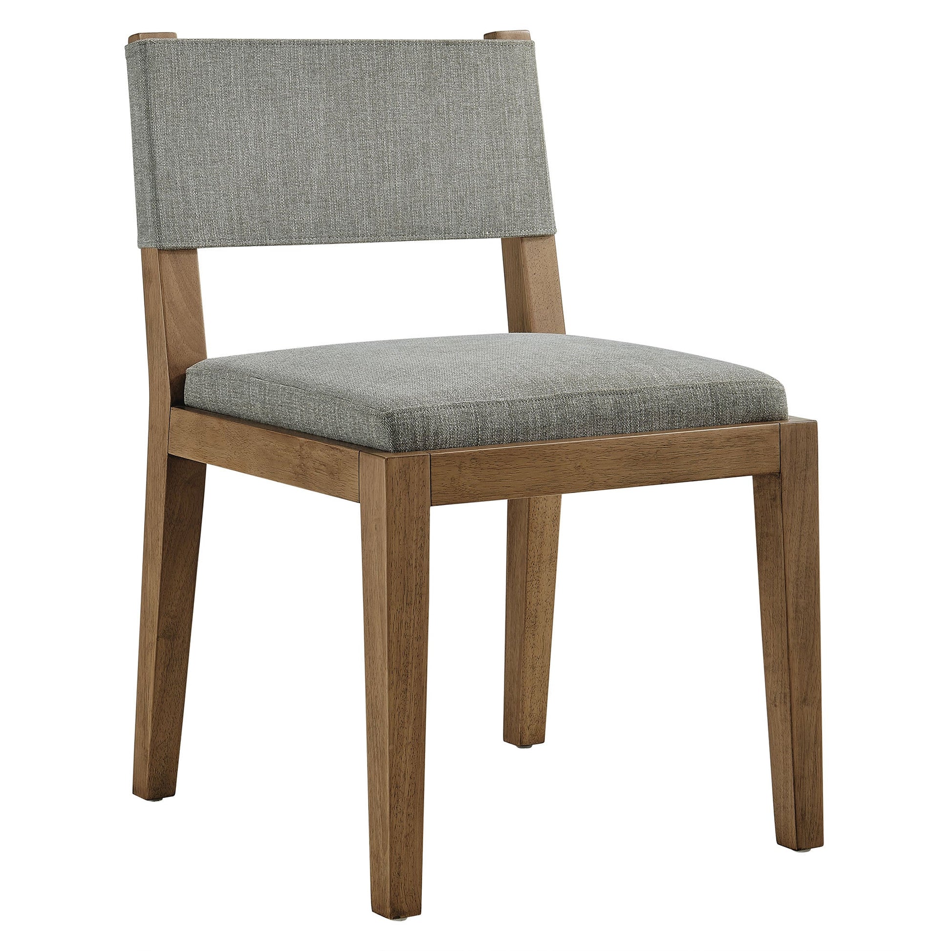 Calder Fabric Upholstered Wood Armless Dining Chair