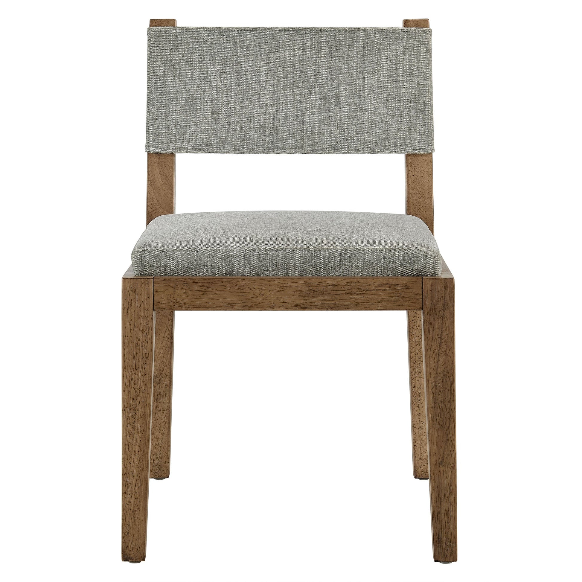 Calder Fabric Upholstered Wood Armless Dining Chair