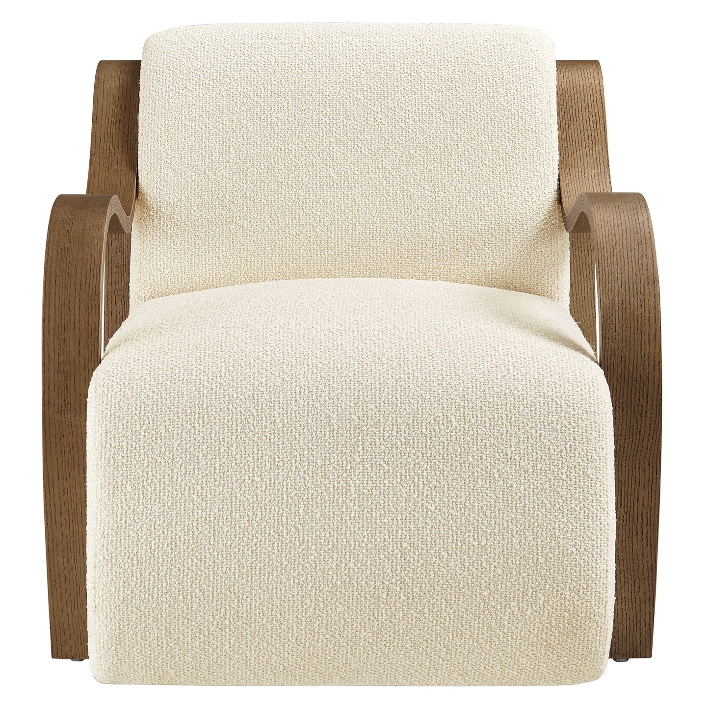 Atrium Lattice Boucle Accent Armchair