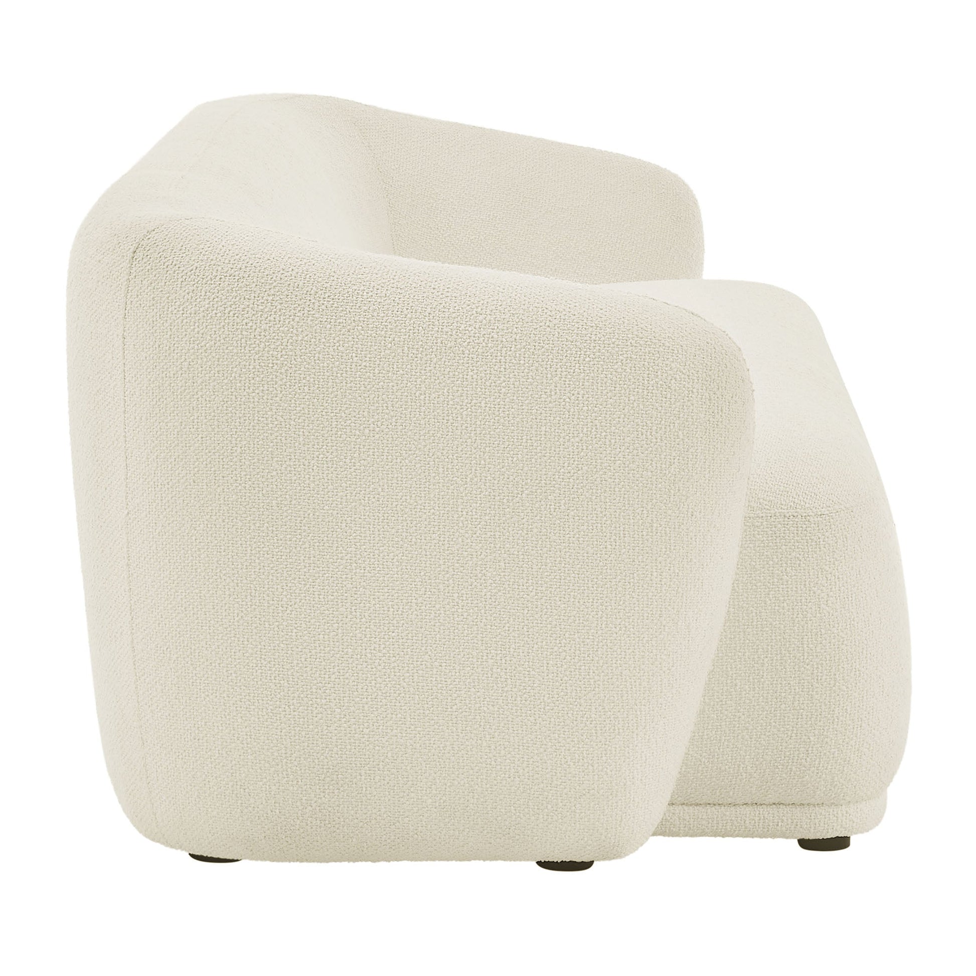 Monica 88 Inch Boucle Fabric Sofa