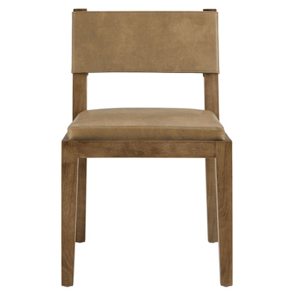 Calder Vegan Leather Dining Side Chair
