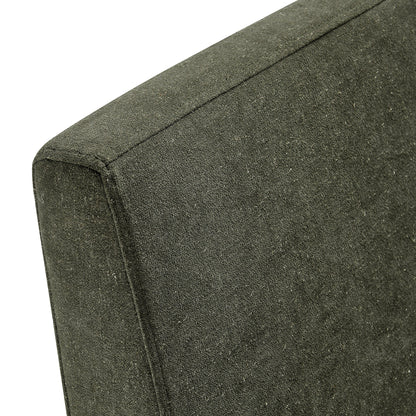 Tessera Upholstered Linen-Blend Slipcovered Dining Chair