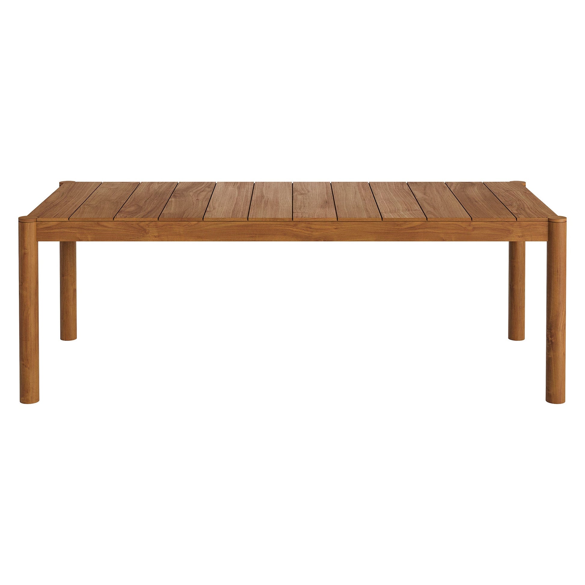 Eleni 7 Piece Outdoor Patio Teak Wood Dining Set
