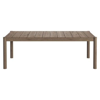 Eleni 7 Piece Outdoor Patio Teak Wood Dining Set