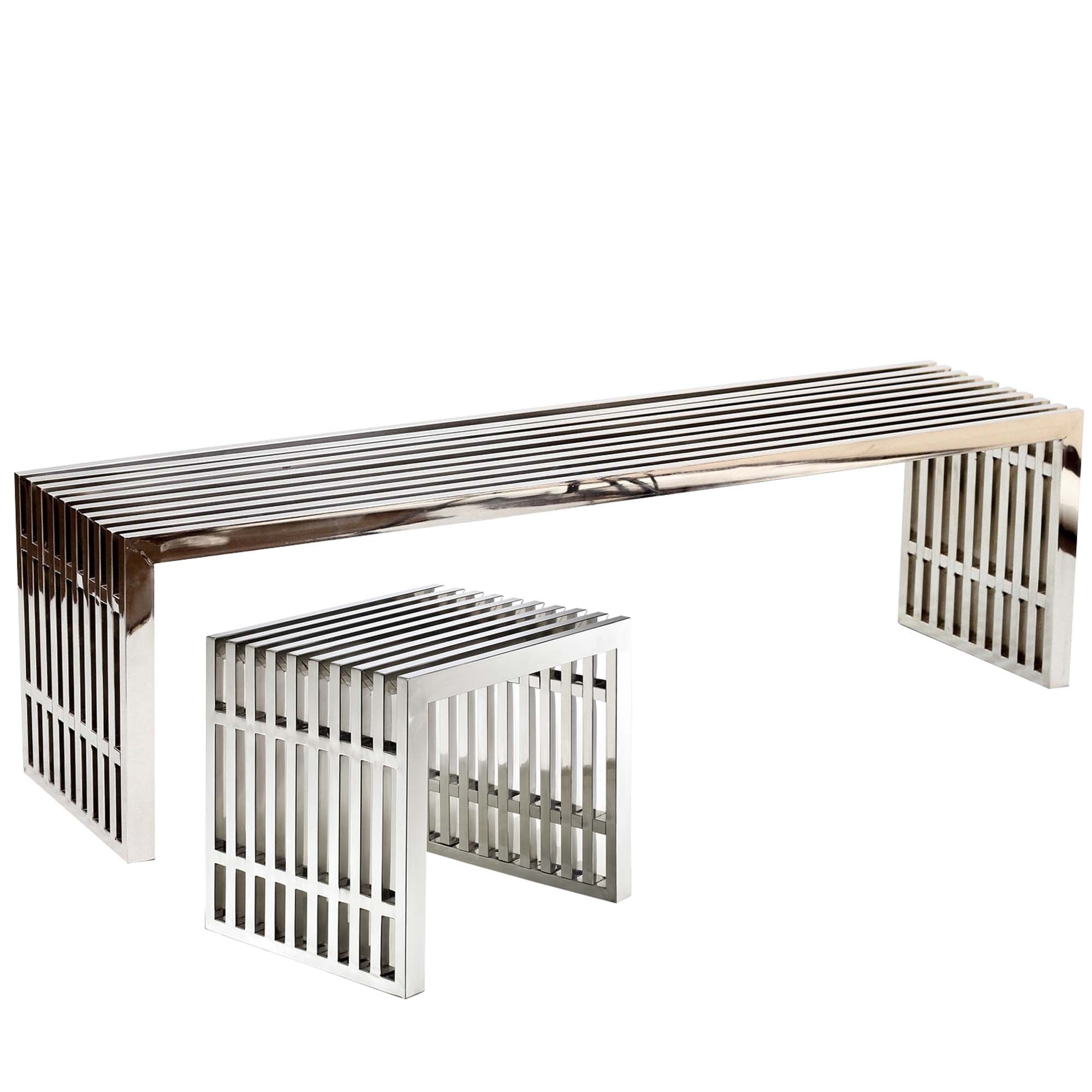 Gridiron Benches Set of 2