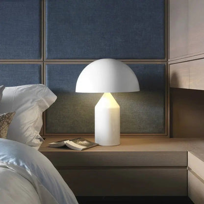 Modern Metal Shade Table Lamp